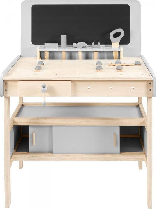 Banco de trabajo XXL madera 50 piezas con cinturón Mamabrum - Kiabi