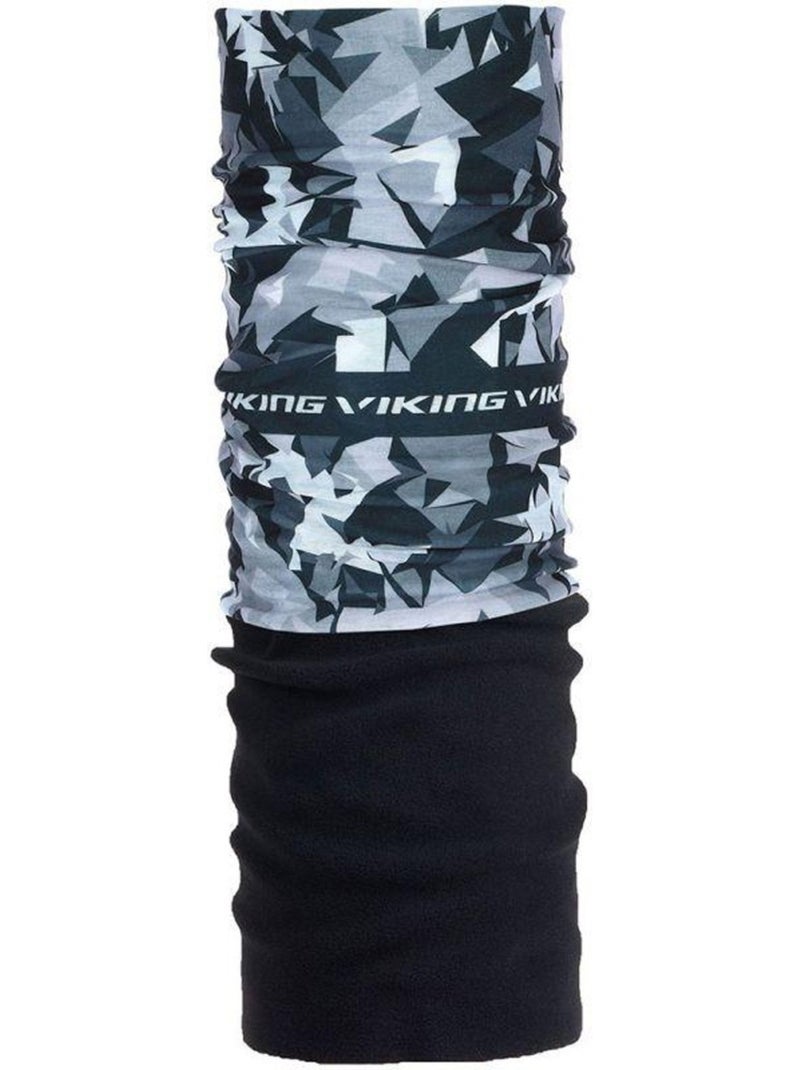 Bandana diseño geométrico de polartech para adultos unisex - viking Gris - Kiabi