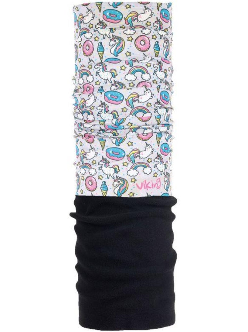 Bandana diseño unicornio de polartech para niños/niñas - viking Multicolor - Kiabi
