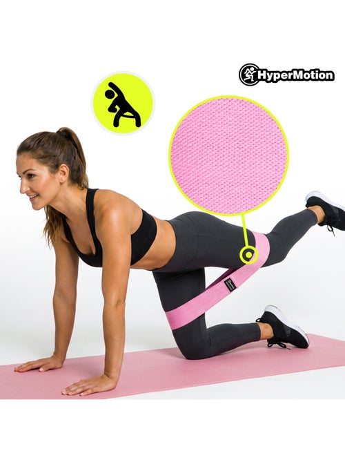 Bandas de resistencia de tela hypermotion para glúteos y piernas – 3 niveles - Kiabi Bandas de resistencia de tela hypermotion para glúteos y piernas – 3 niveles - Kiabi
