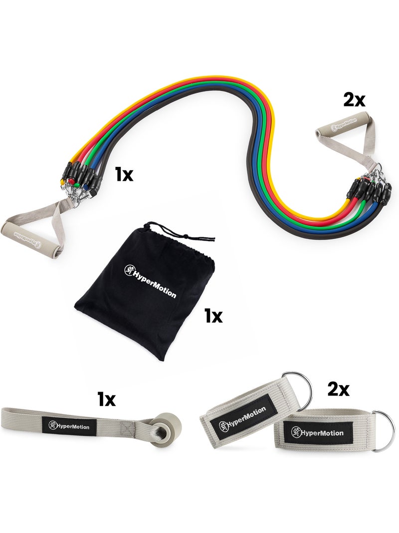 Bandas de resistencia hypermotion para fuerza y rehabilitación Gris - Kiabi