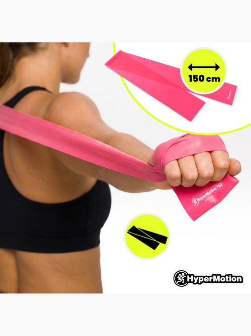 Bandas de resistencia hypermotion para mujeres para fuerza y tonificación - Kiabi Bandas de resistencia hypermotion para mujeres para fuerza y tonificación - Kiabi