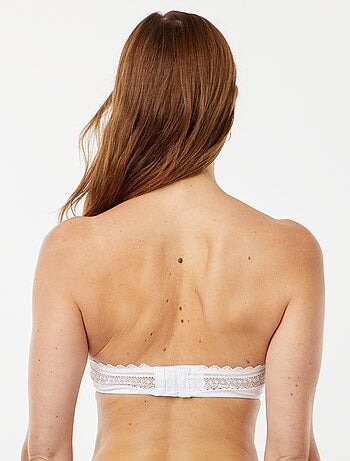 Bandeau de microfibra con encaje