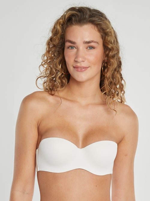 Bandeau invisible con copa preformada - Kiabi
