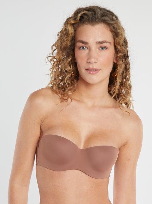 Bandeau invisible con copa preformada - Kiabi