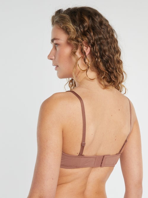 Bandeau invisible con copa preformada - Kiabi