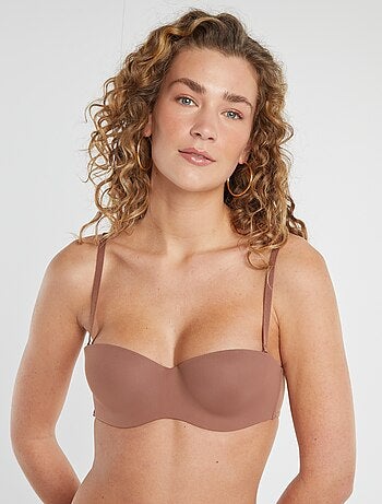Bandeau invisible con copa preformada