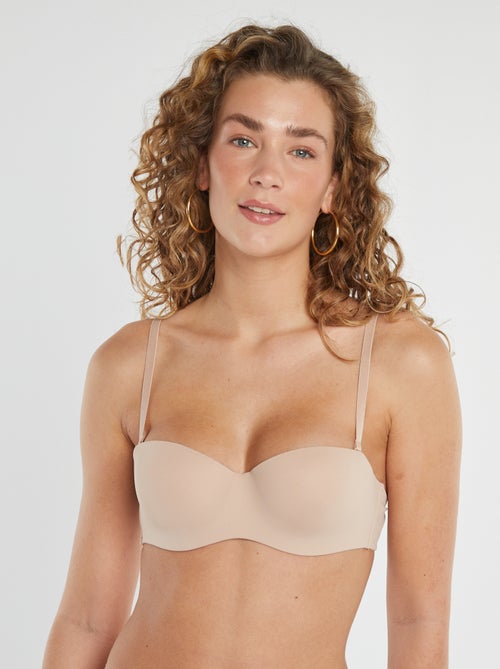 Bandeau invisible con copa preformada - Kiabi
