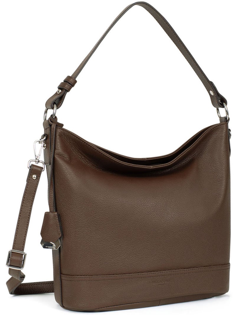 Bandolera - a4 - cuero confort hexagona Cognac - Kiabi
