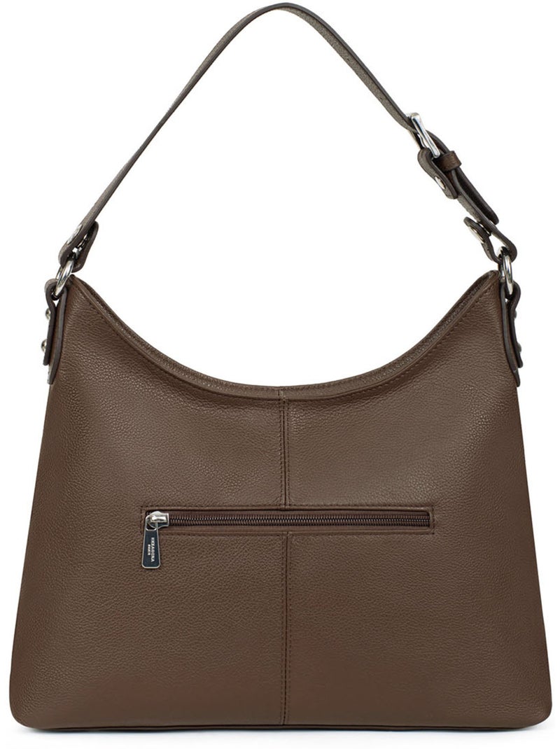 Bandolera - Cuero CONFORT Cognac - Kiabi