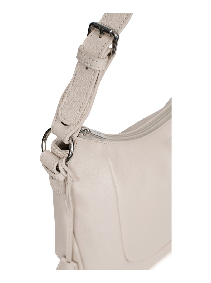 Bandolera - cuero confort hexagona Marfil - Kiabi