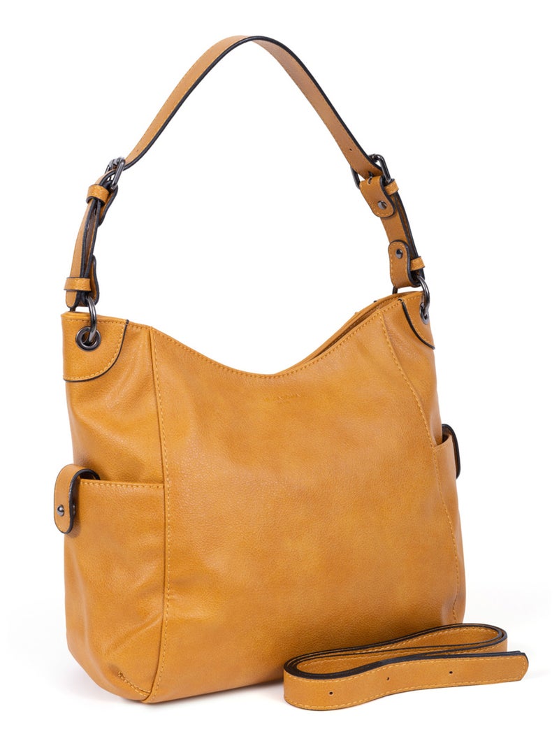 Bandolera gracieuse hexagona Amarillo mostaza - Kiabi