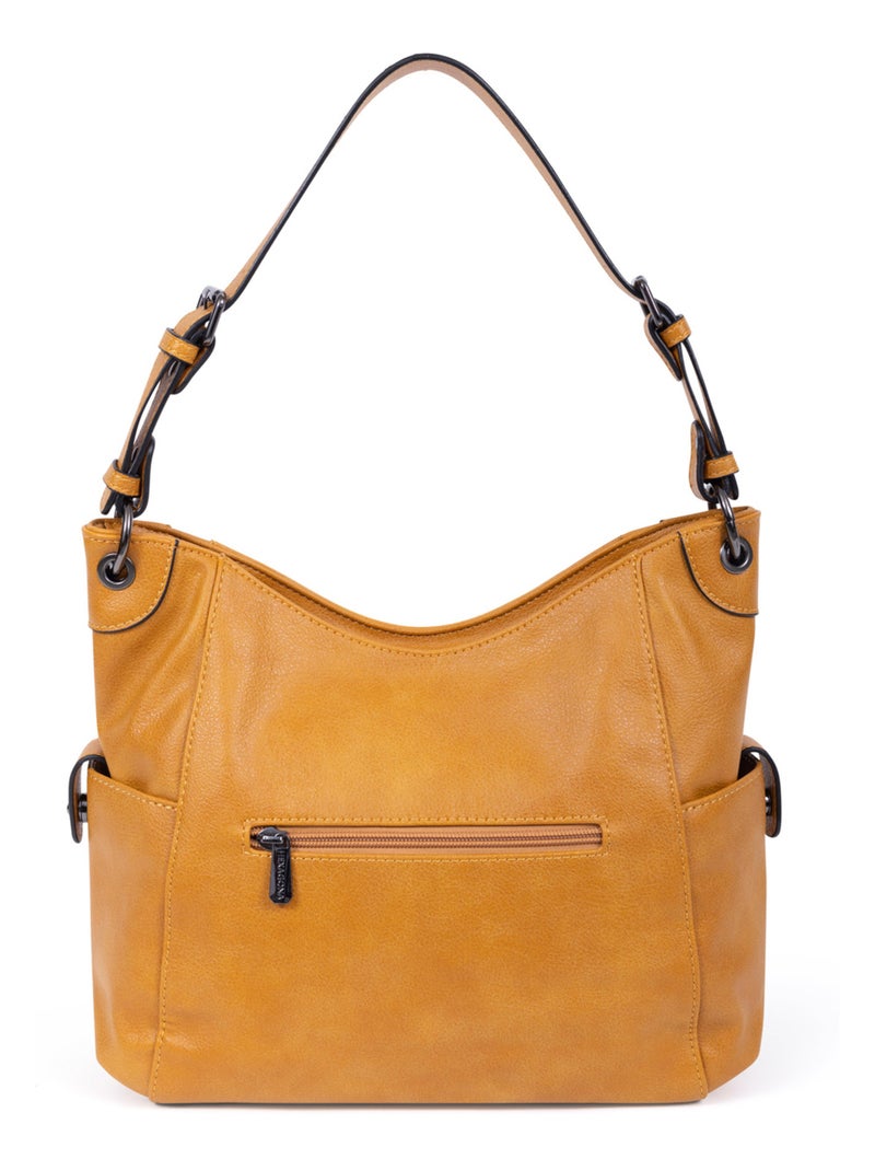 Bandolera gracieuse hexagona Amarillo mostaza - Kiabi
