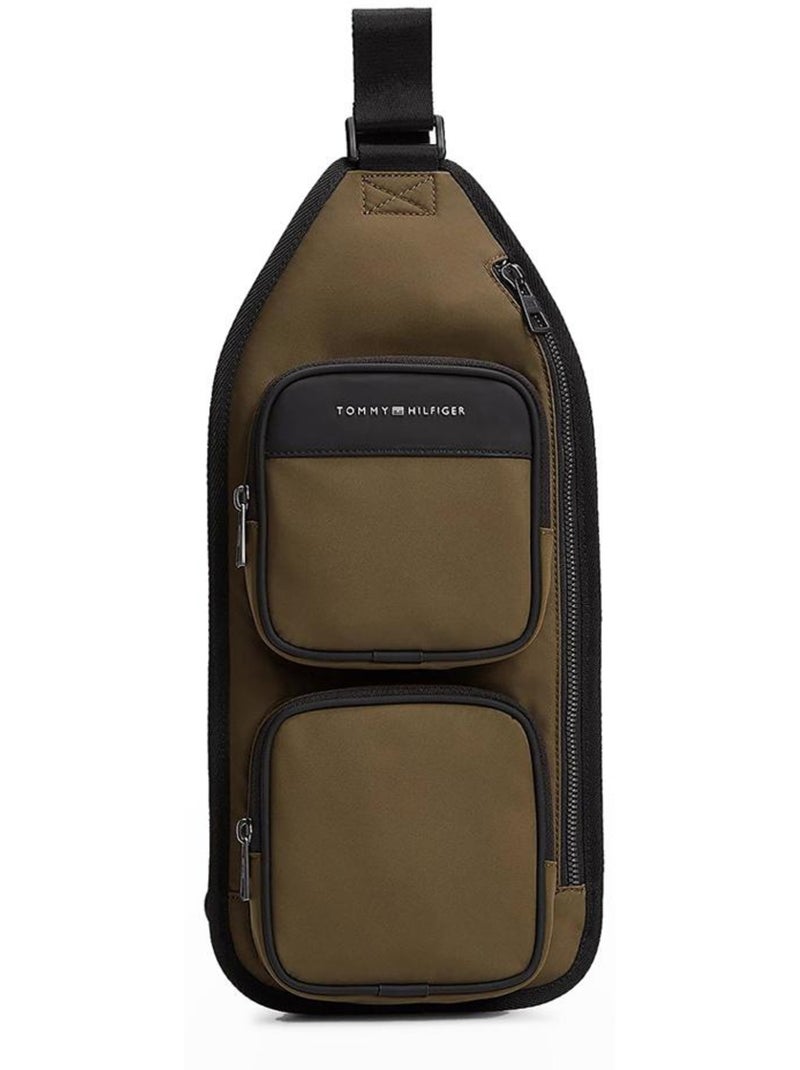 Bandolera hombre tommy hilfiger Verde caqui claro - Kiabi