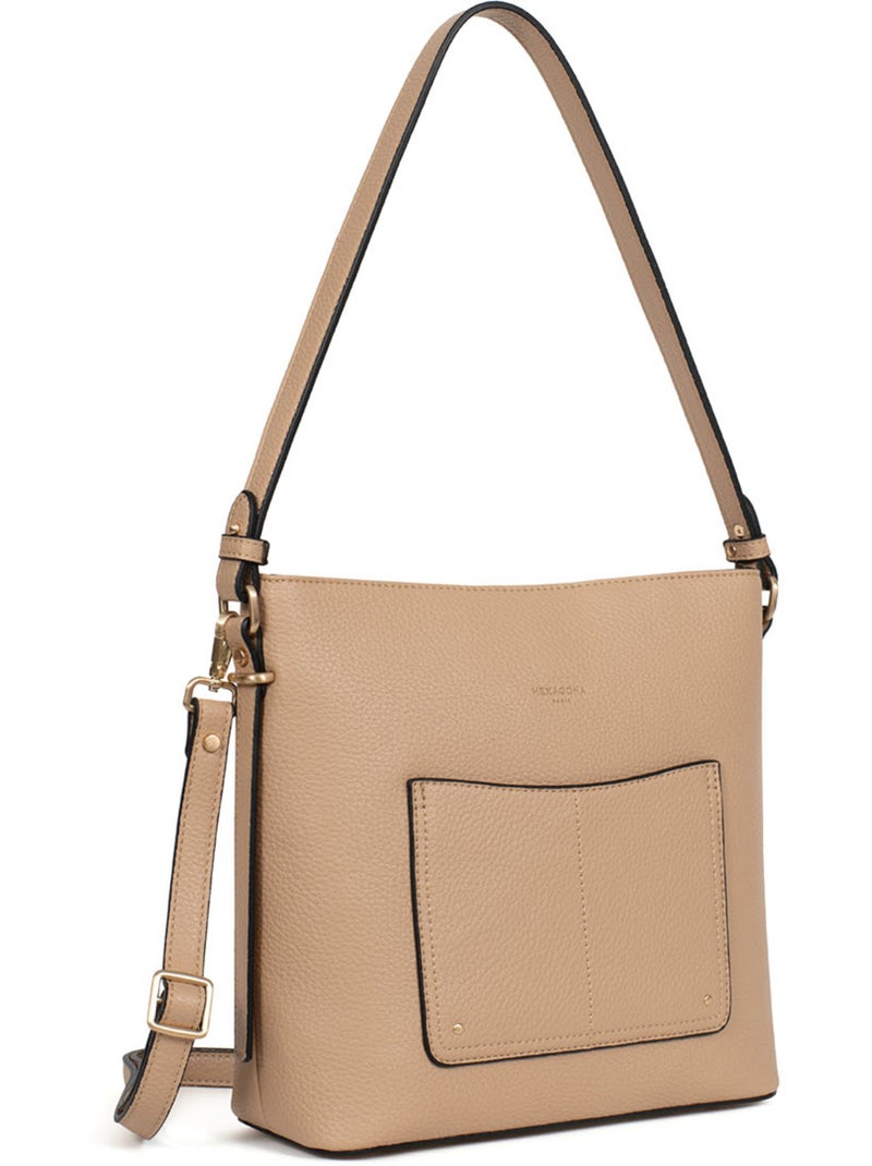 Bandolera zora hexagona Beige arena - Kiabi