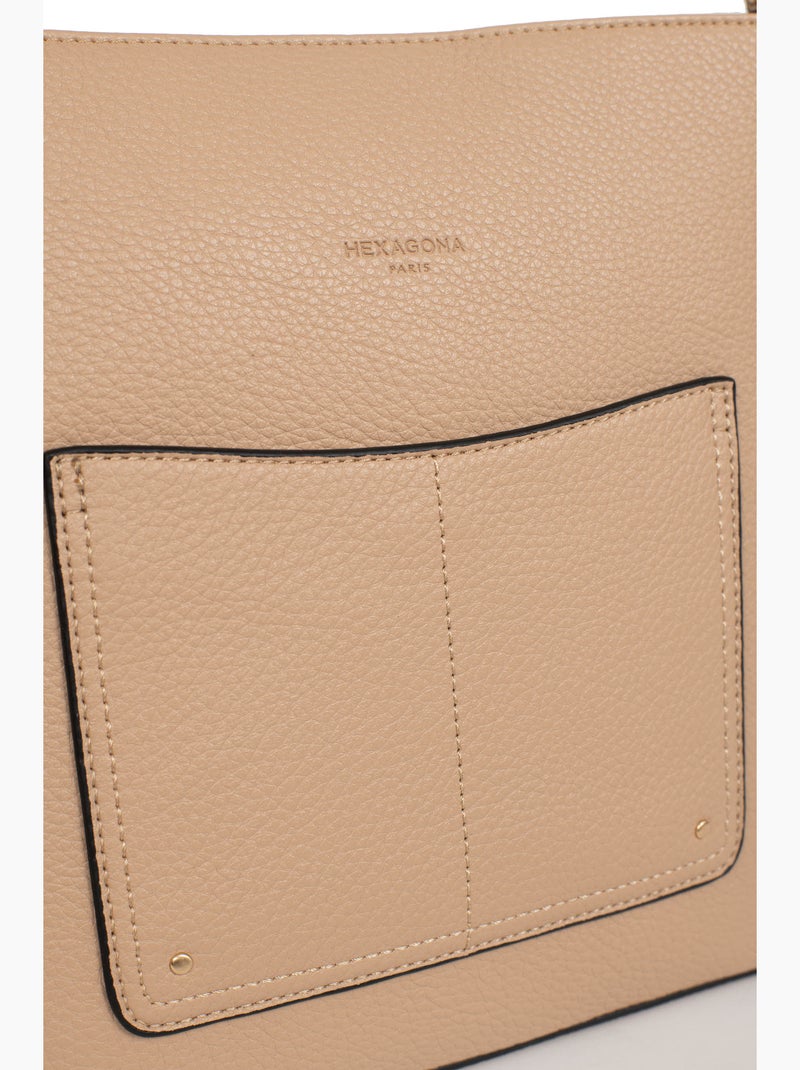 Bandolera zora hexagona Beige arena - Kiabi