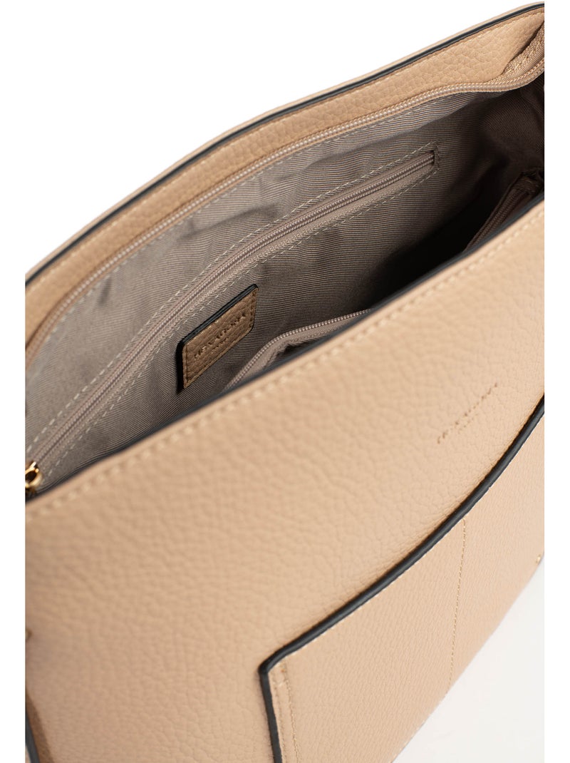 Bandolera zora hexagona Beige arena - Kiabi