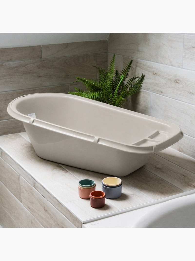 Bañera para bebé Luxe Gris Charme Thermobaby de polietileno antideslizante Gris - Kiabi