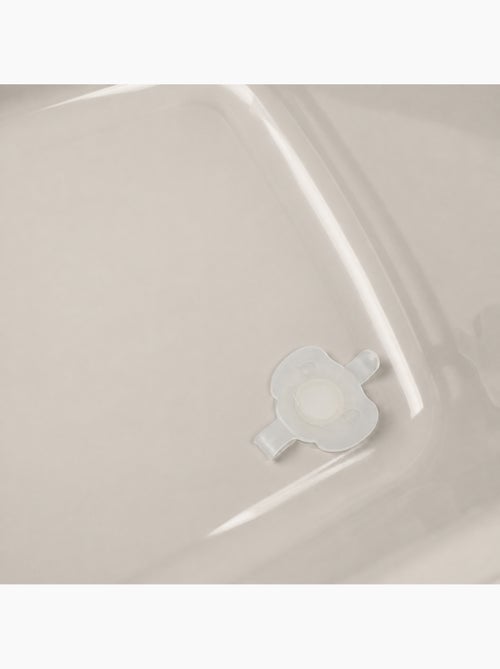 Bañera para bebé Luxe Gris Charme Thermobaby de polietileno antideslizante - Kiabi Bañera para bebé Luxe Gris Charme Thermobaby de polietileno antideslizante - Kiabi