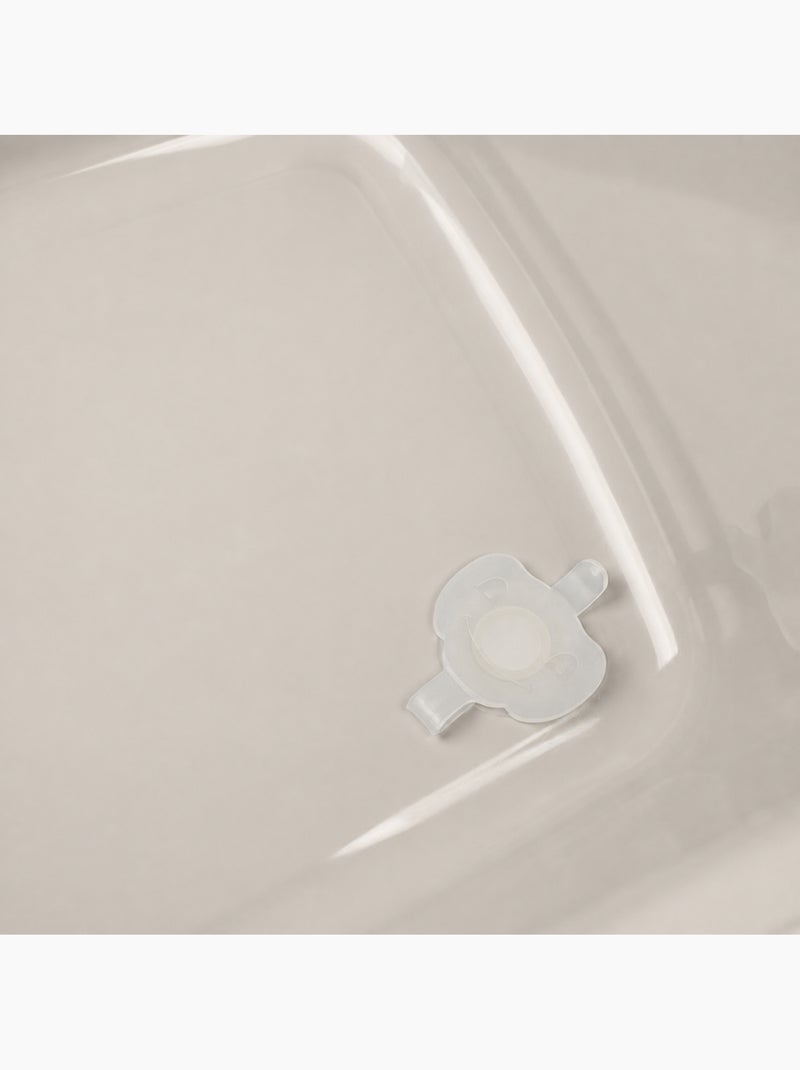 Bañera para bebé Luxe Gris Charme Thermobaby de polietileno antideslizante Gris - Kiabi