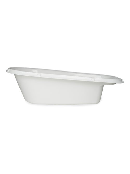Bañera para bebé Luxe Thermobaby blanca lila muguete con tapón de desagüe - Kiabi