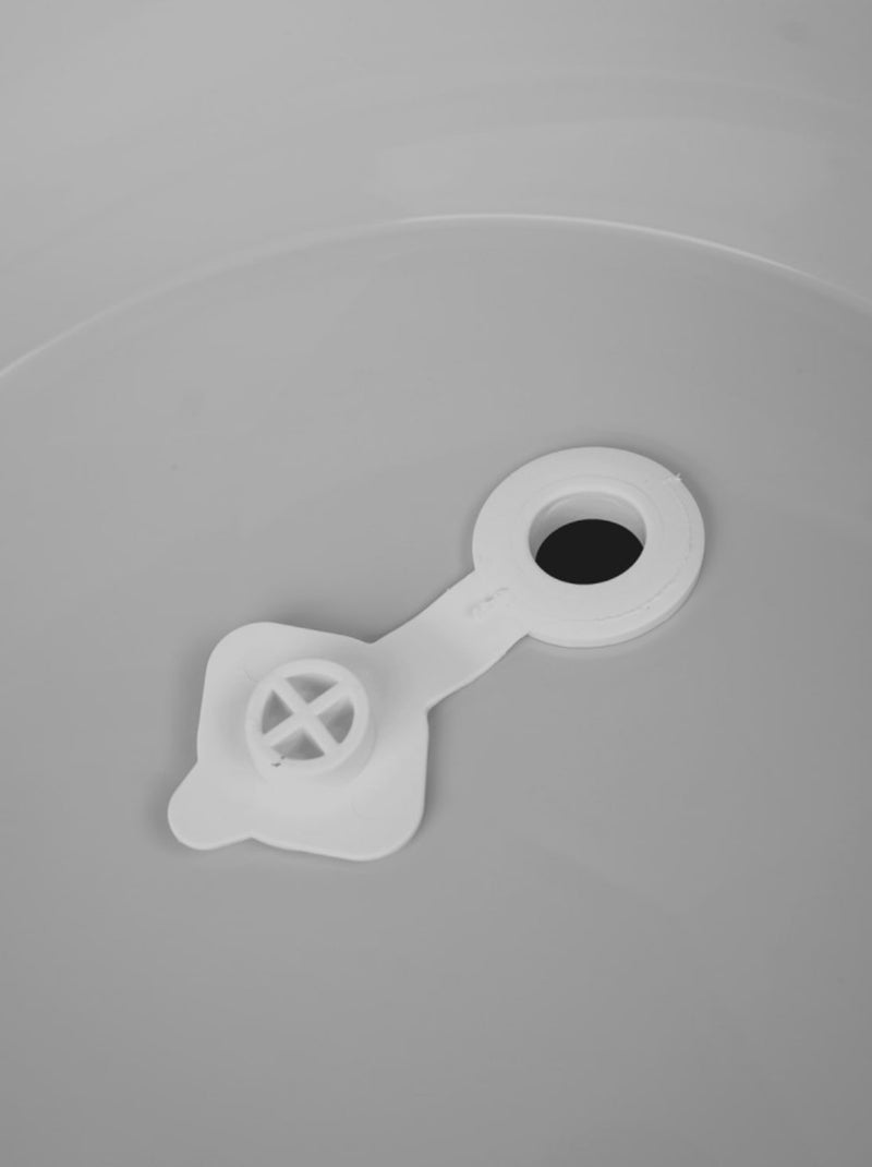 Bañera para bebé Thermobaby VASCO de polipropileno con bordes redondeados Gris - Kiabi