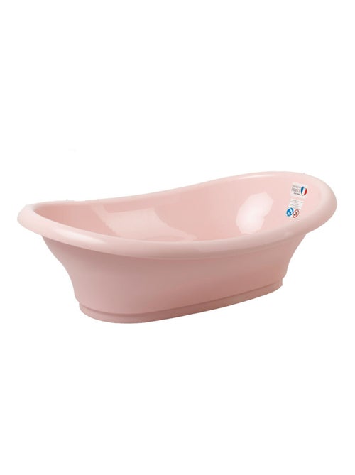 Bañera para bebé Thermobaby VASCO, forma de palangana, rosa empolvado con tapón - Kiabi Bañera para bebé Thermobaby VASCO, forma de palangana, rosa empolvado con tapón - Kiabi