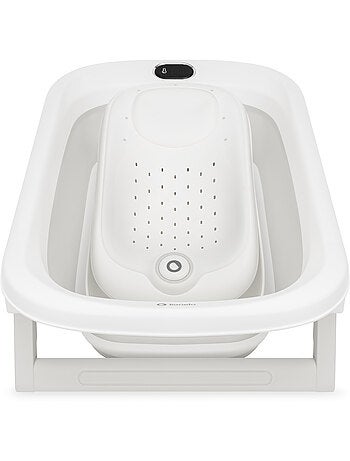 Bañera plegable para bebé lionelo babybubble con termómetro - 2 alturas ajustables