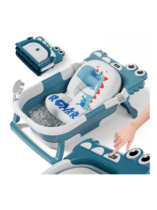 Bañera plegable para bebés - Termómetro y cojín incluidos - DINO | SUPERBE BEBE - Kiabi