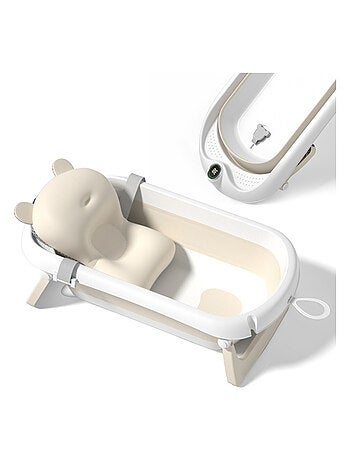 Bañera plegable para bebés - Termómetro y cojín incluidos | SUPERBE BEBE