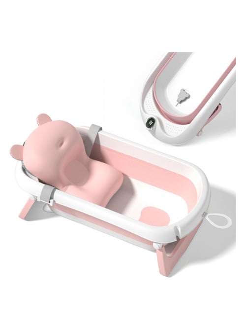 Bañera plegable para bebés - Termómetro y cojín incluidos | SUPERBE BEBE - Kiabi