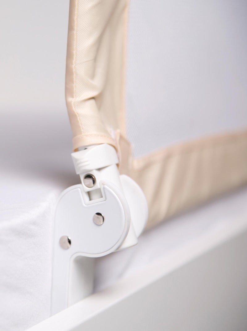 Barandilla abatible para cama infantil - Protección anticaída 'Roba klipp-klapp' Blanco Beige - Kiabi