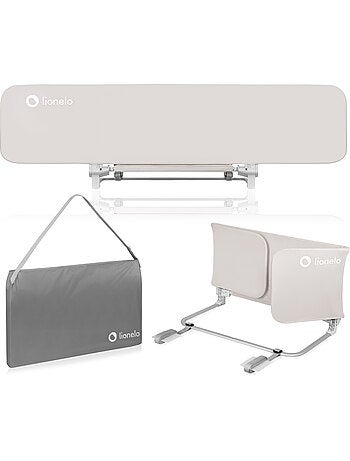 Barandilla de cama LIONELO Lora - Plegable - Protección anticaídas - Bolsa incluida