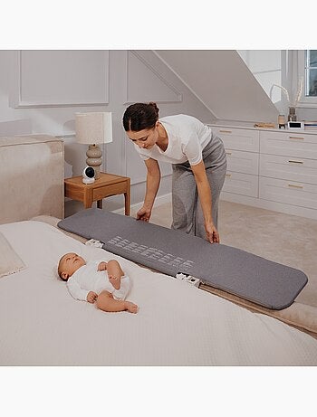 Barandilla de cama LIONELO Lora - Plegable - Protección anticaídas - Bolsa incluida