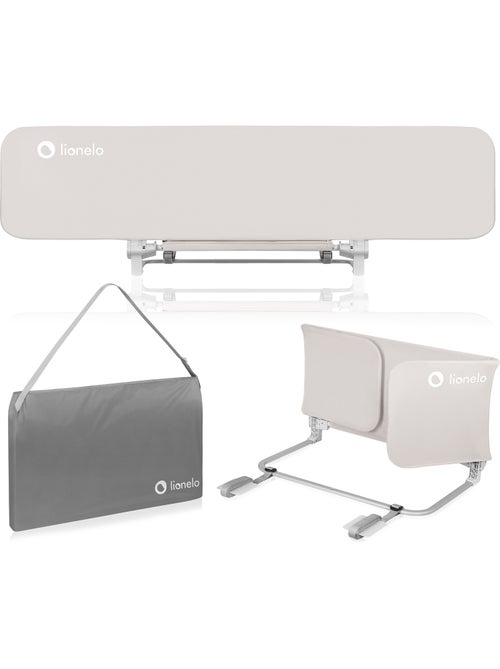 Barandilla de cama LIONELO Lora - Plegable - Protección anticaídas - Bolsa incluida - Kiabi
