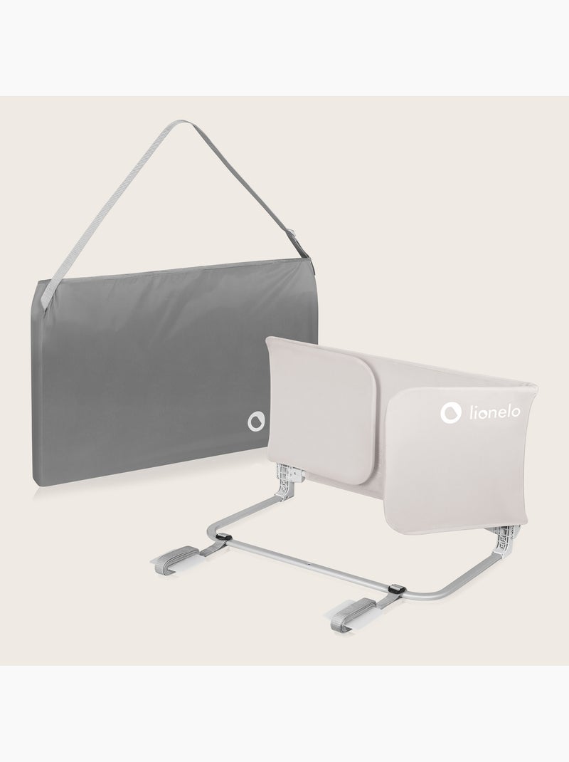 Barandilla de cama LIONELO Lora - Plegable - Protección anticaídas - Bolsa incluida Beige - Kiabi