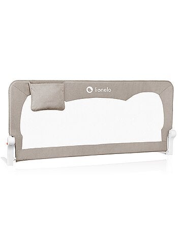 Barandilla de cuna LIONELO Hanna - 150x65cm - Plegable - Protección anticaídas - Malla transpirable
