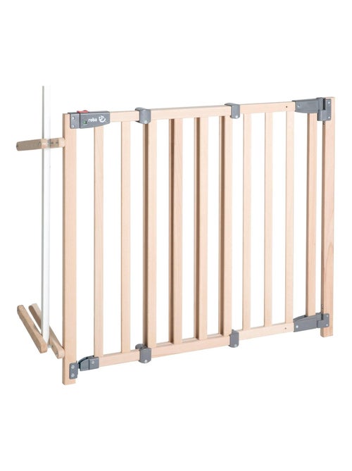 Barandilla de seguridad para escaleras en madera maciza con puerta 'Roba Safety Up' - Kiabi