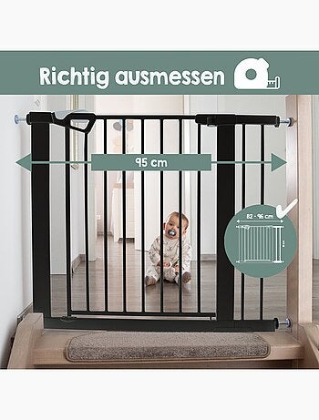 Barandilla de seguridad para puerta y escalera minimalista easySafe+ Roba