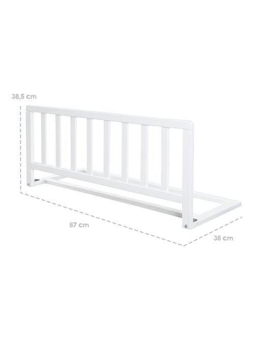 Barandilla para cama infantil en madera maciza - Protección anticaída 'Roba' - Kiabi
