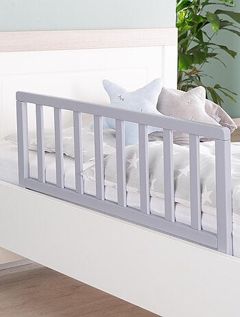 Barandilla para cama infantil en madera maciza - Protección anticaída 'Roba'