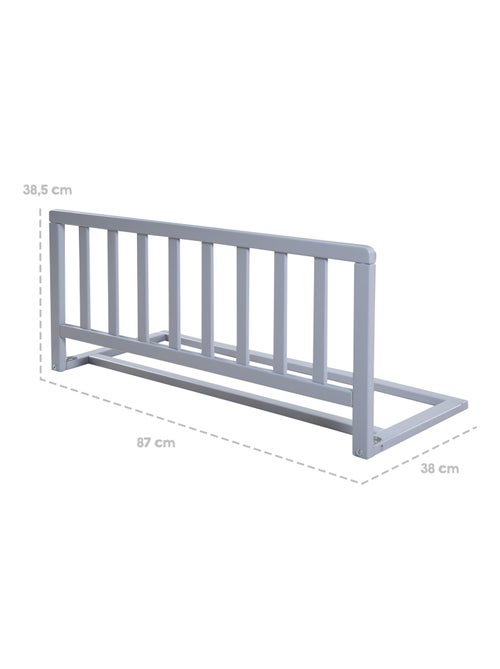 Barandilla para cama infantil en madera maciza - Protección anticaída 'Roba' - Kiabi