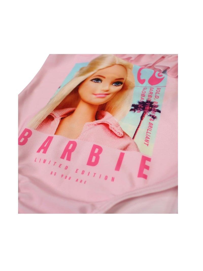 Barbie - Bañador niña Rosa - Kiabi