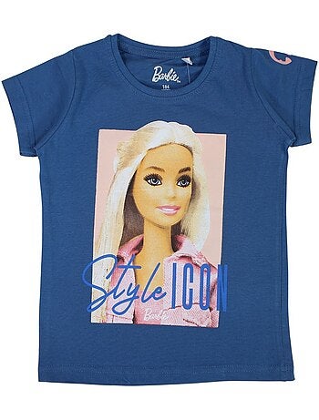 Barbie - Camiseta manga corta niña