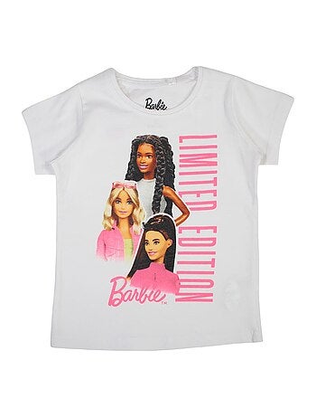 Barbie - Camiseta manga corta niña