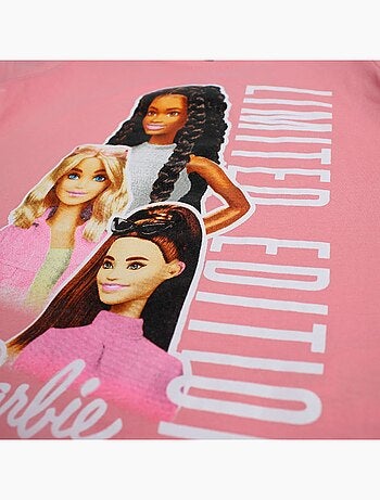 Barbie - Camiseta manga corta niña