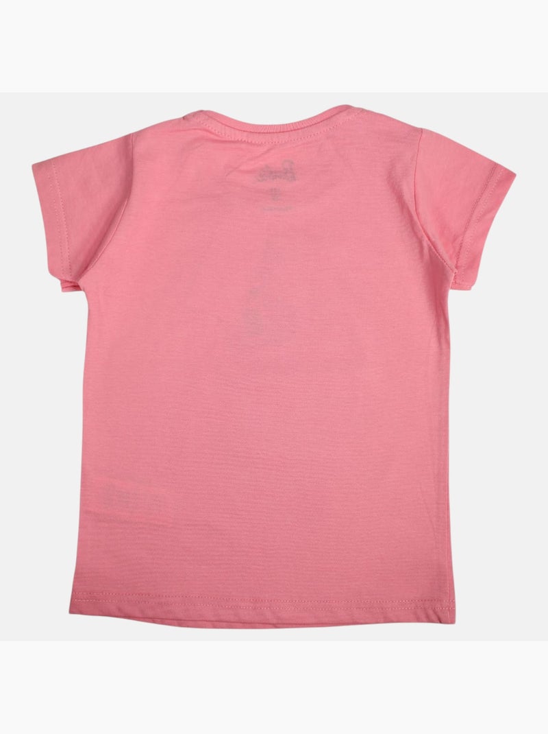 Barbie - Camiseta manga corta niña Rosa - Kiabi