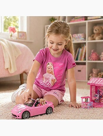 Barbie - conjunto camiseta y short