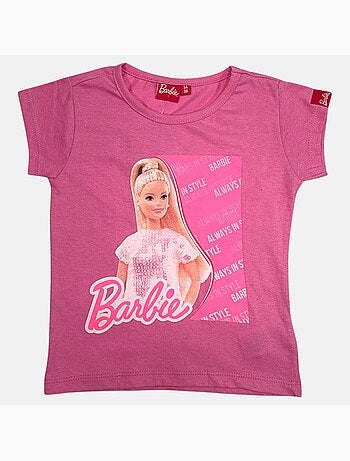 Barbie - conjunto camiseta y short