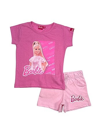 Barbie - Conjunto camiseta y short